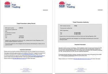nsw competition permit|trade promotion lottery permit nsw.
